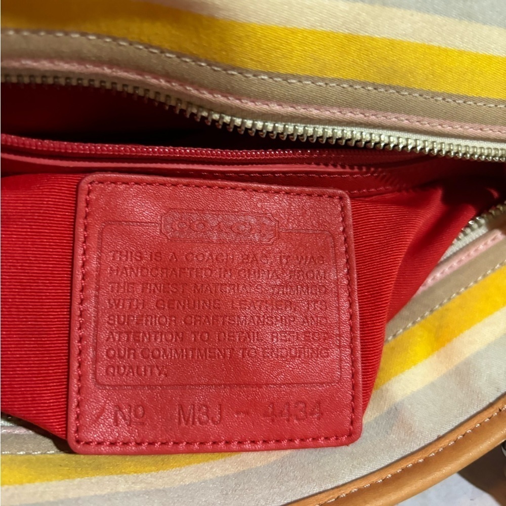 Coach vintage nylon satchel handbag - Picture 8 of 9